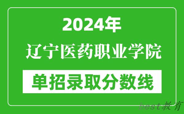 2024年辽宁医药职业学院单招录取分数线