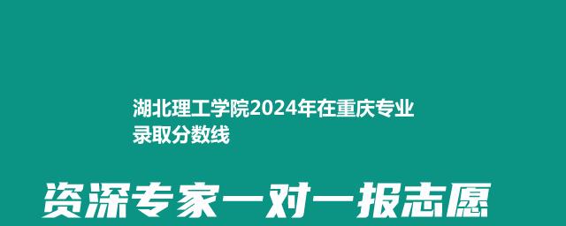 湖北理工学院2024年在重庆专业录取分数线