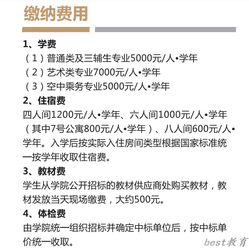 秦皇岛职业技术学院艺术类学费多少钱一年（附各专业收费标准）