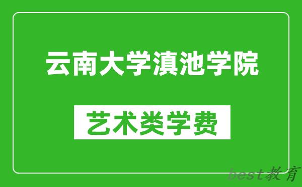 云南大学滇池学院艺术类学费多少钱一年（附各专业收费标准）