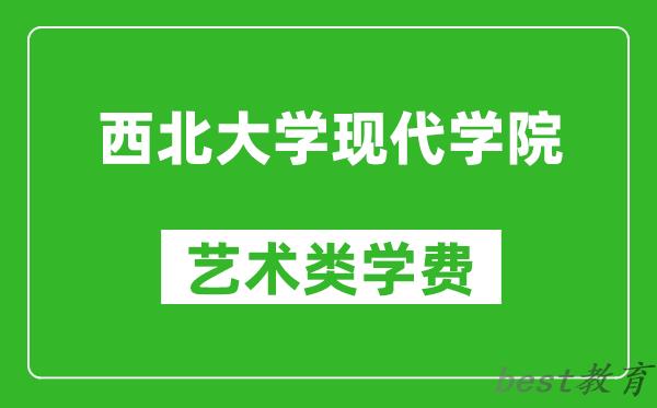 西北大学现代学院艺术类学费多少钱一年（附各专业收费标准）