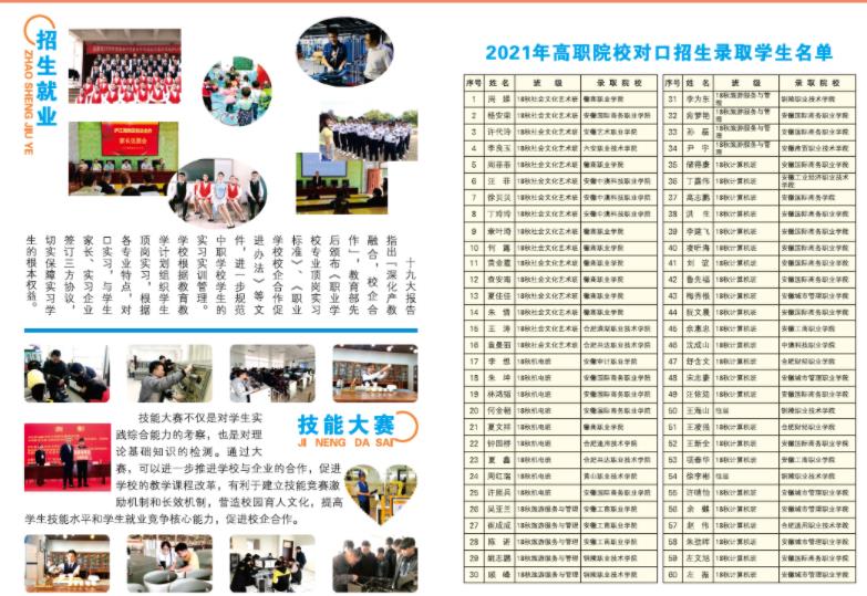 合肥商贸科技学校2022年春季招生简章